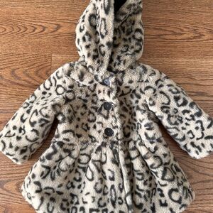 First Impressions Leopard Print Kids Coat